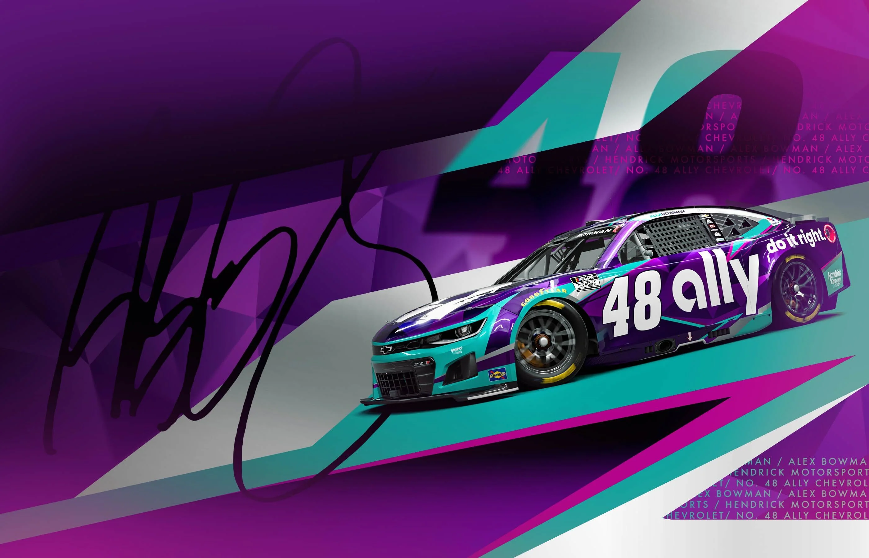 Alex Bowman Racing: Driven Style
